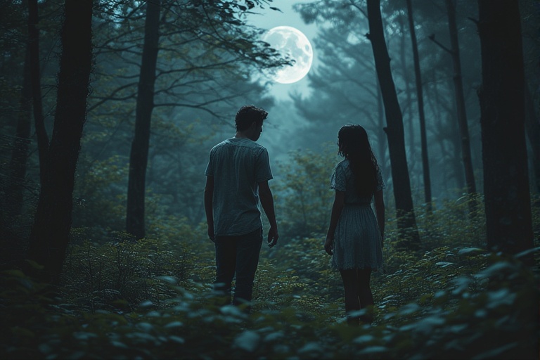 A Night in the Haunted Woods: The Girl Who Asked for Help