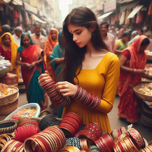 The Girl Who Came for Red Bangles